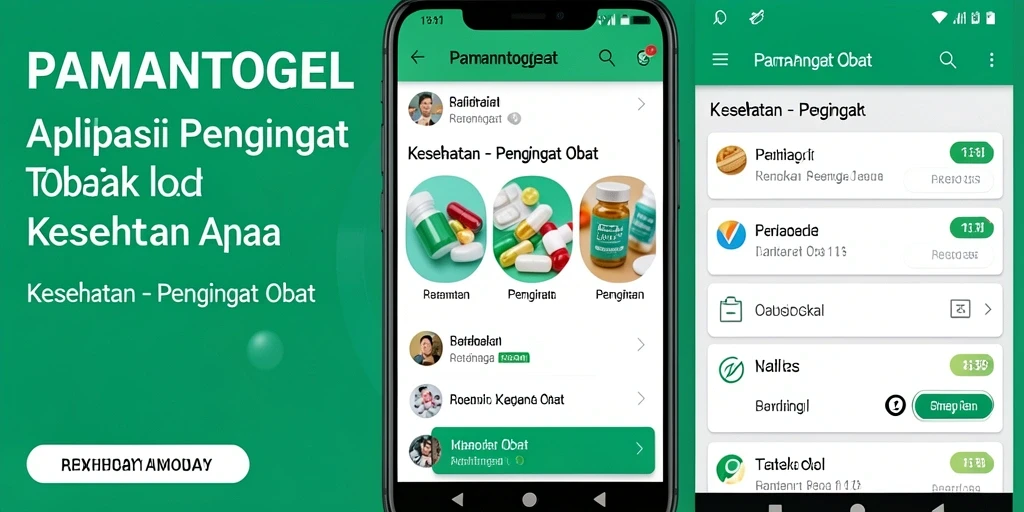 Antarmuka PAMANTOGEL yang sederhana dan intuitif.