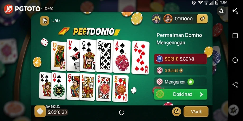 Tampilan antarmuka PGTOTO yang menawan dan fungsional.