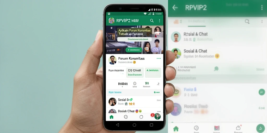 Tampilan antarmuka RPVIP2 yang menarik dan ramah pengguna.