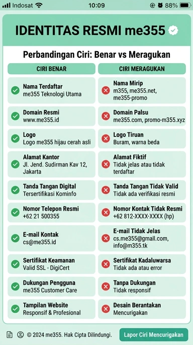 Kanal Resmi me355 untuk Pengguna Android Indonesia